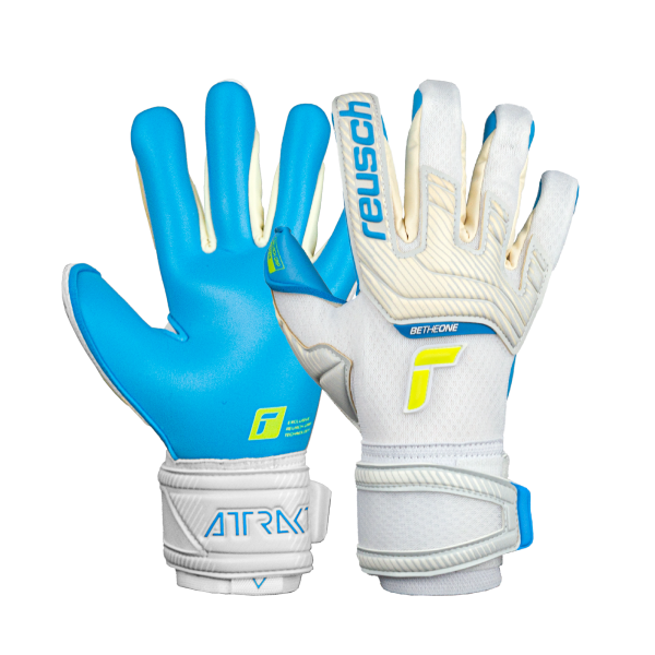 Reusch Attrakt Aqua 5270439 1111 white blue 1